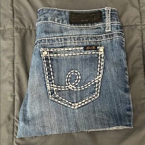 Seven Cut Off Denim Shorts Size 32